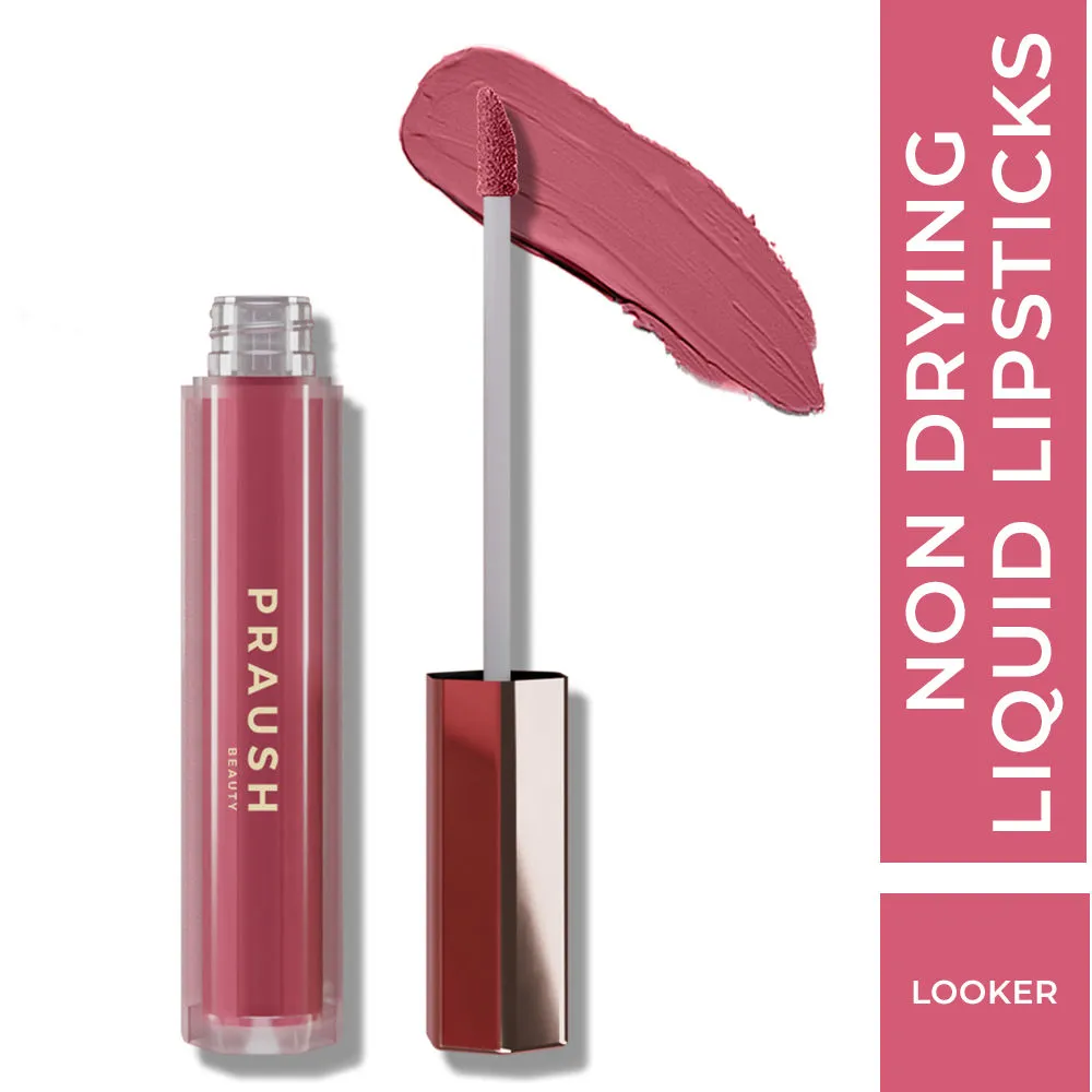 Praush (Formerly Plume) Luxe Matte Liquid Lipstick - Looker