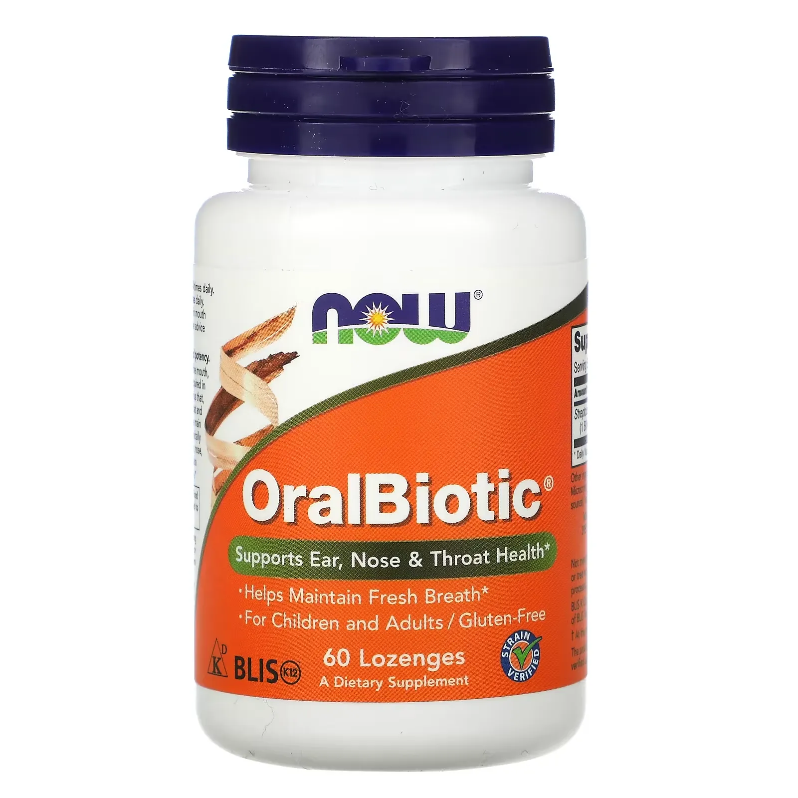 OralBiotic, 60 Lozenges