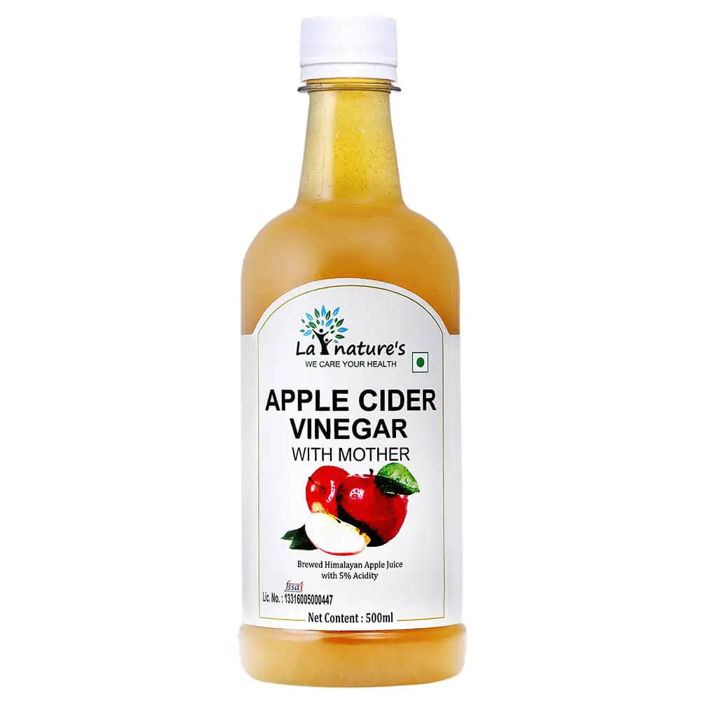 La Nature's Apple Cider Vinegar with Mother,  0.5 L  Unflavoured