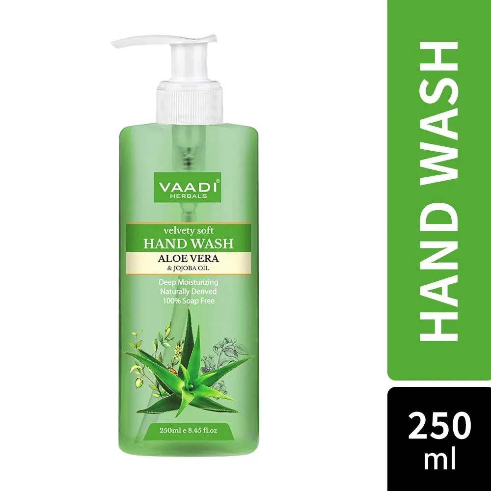 Vaadi Herbals Velvety Soft Aloe Vera & Jojoba Oil Hand Wash