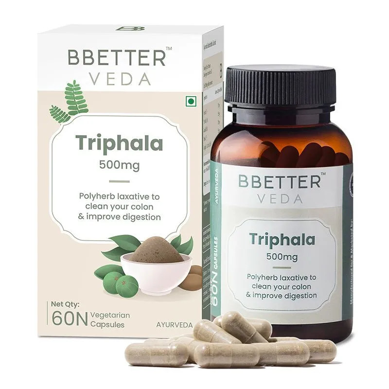 BBETTER Veda Triphala 500mg Tablets