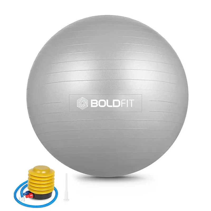 Boldfit Gym Ball 65cm - Grey