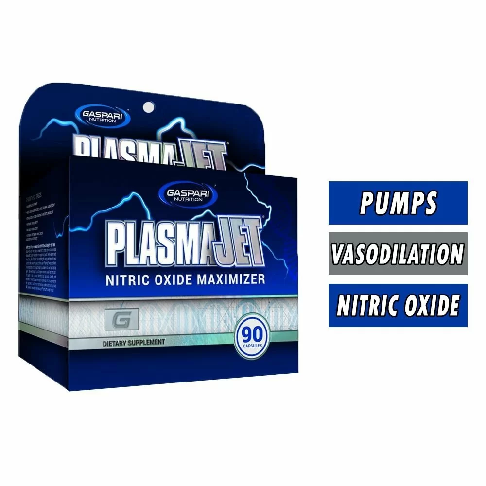 Gaspari PlasmaJet - 90 Capsules - Nitric Oxide Maximizer