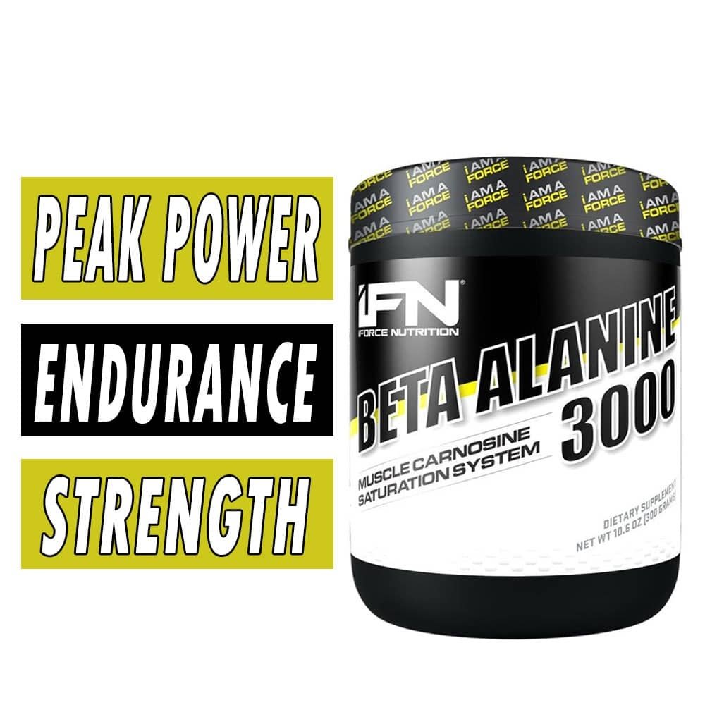 Beta Alanine 3000 - iForce Nutrition - Unflavored - 300 Grams