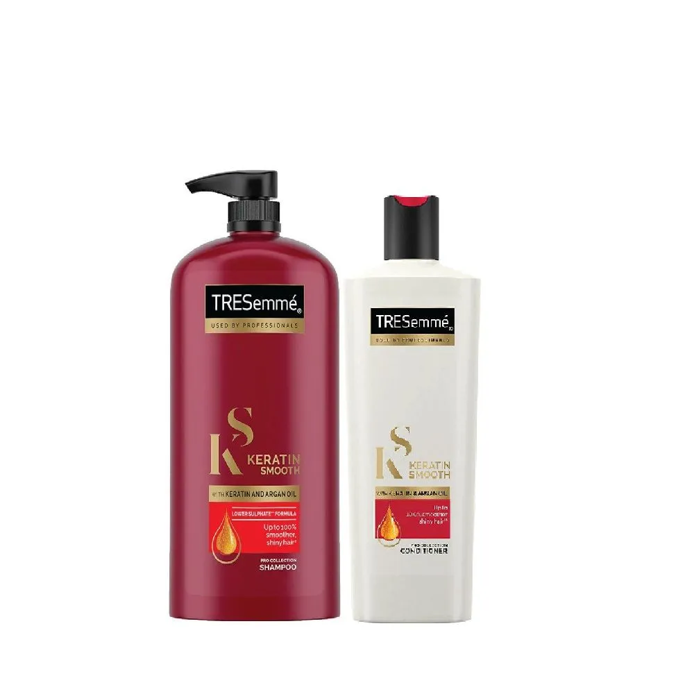 Tresemme Keratin Smooth Shampoo + Conditioner Combo