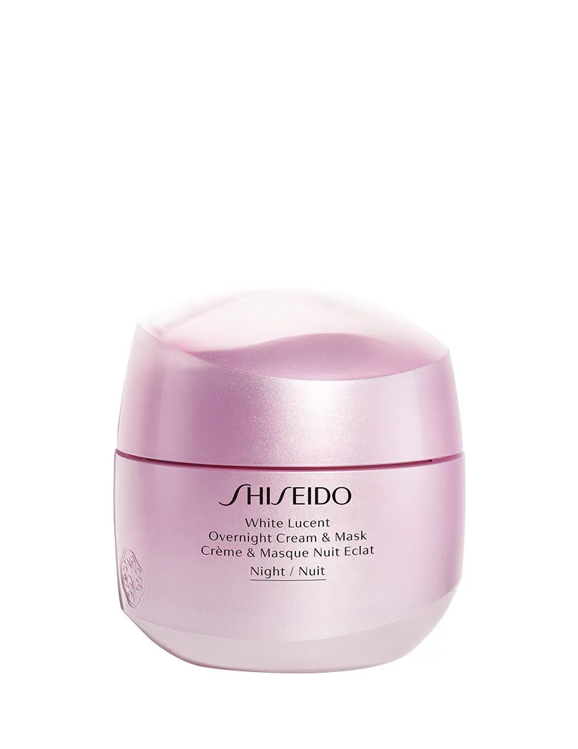 Shiseido White Lucent Overnight Cream And Mask