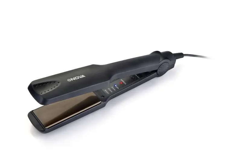 Nova Temperature Control Professional NHS 860 Hair Straightener (Black)