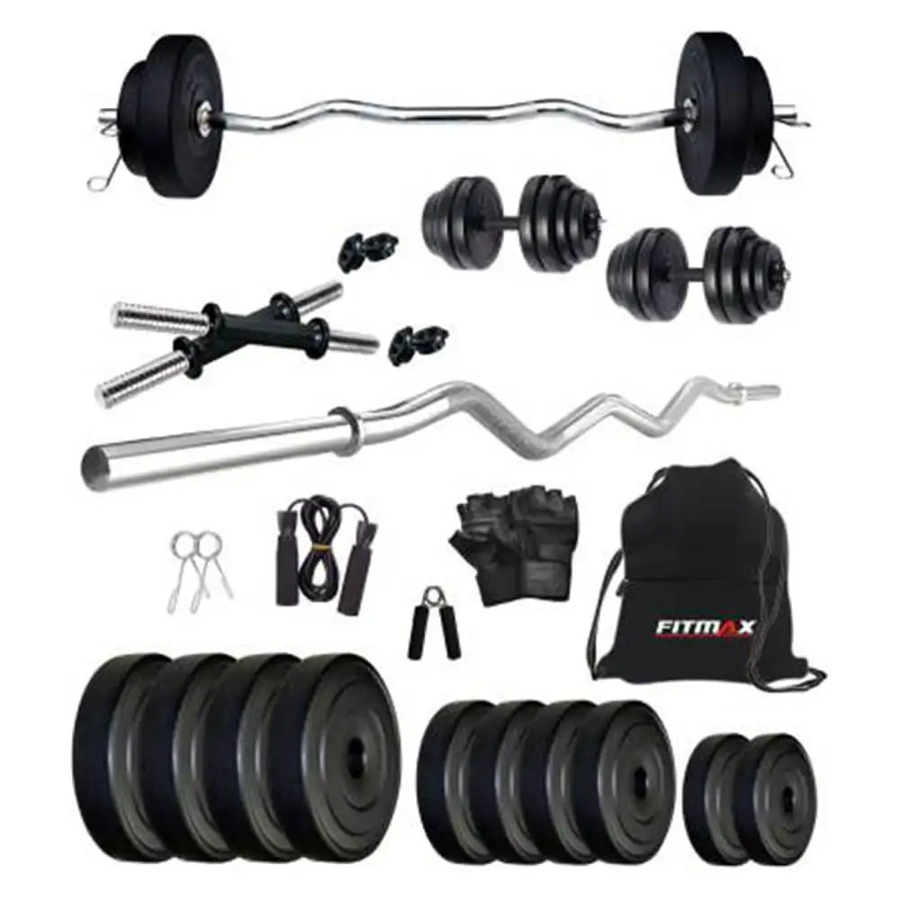 Fitmax PVC 20KG COMBO 3 SL Home Gym Kit