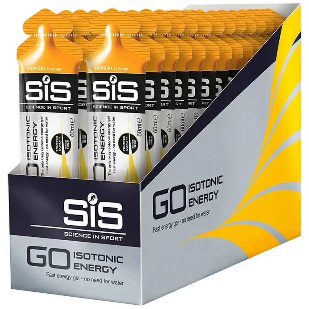 Science In Sport SIS Gel Go Isotonic Energy,  15 Piece(s)/Pack  Tropical