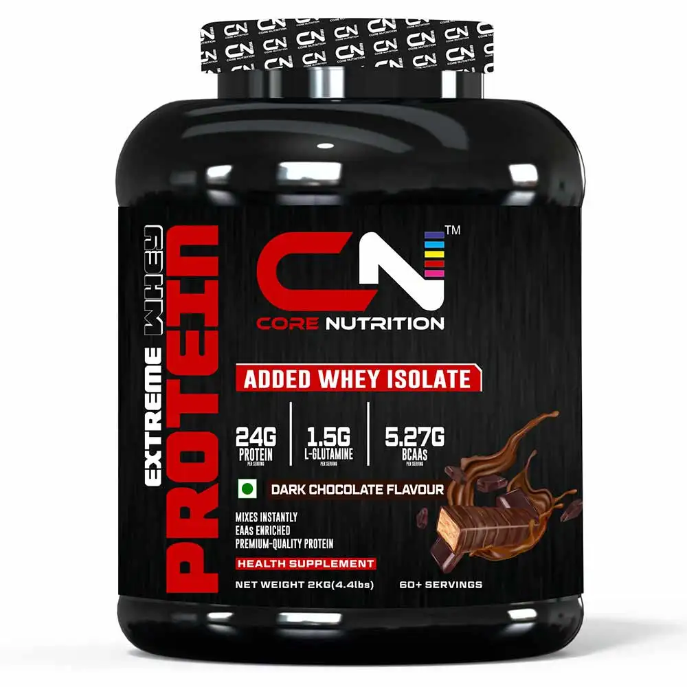 Core Nutrition Extreme Whey Protein,  4.4 lb  Dark Chocolate