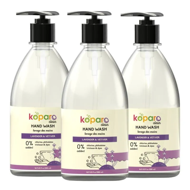 Koparo Lavender & Vetiver Hand Wash (Pack Of 3)