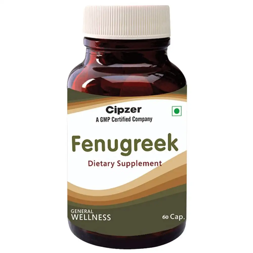 Cipzer Fenugreek,  60 capsules