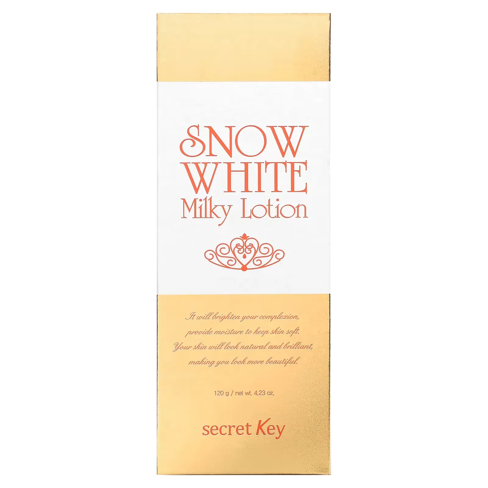 Snow White Milky Lotion, 4.23 oz (120 g)