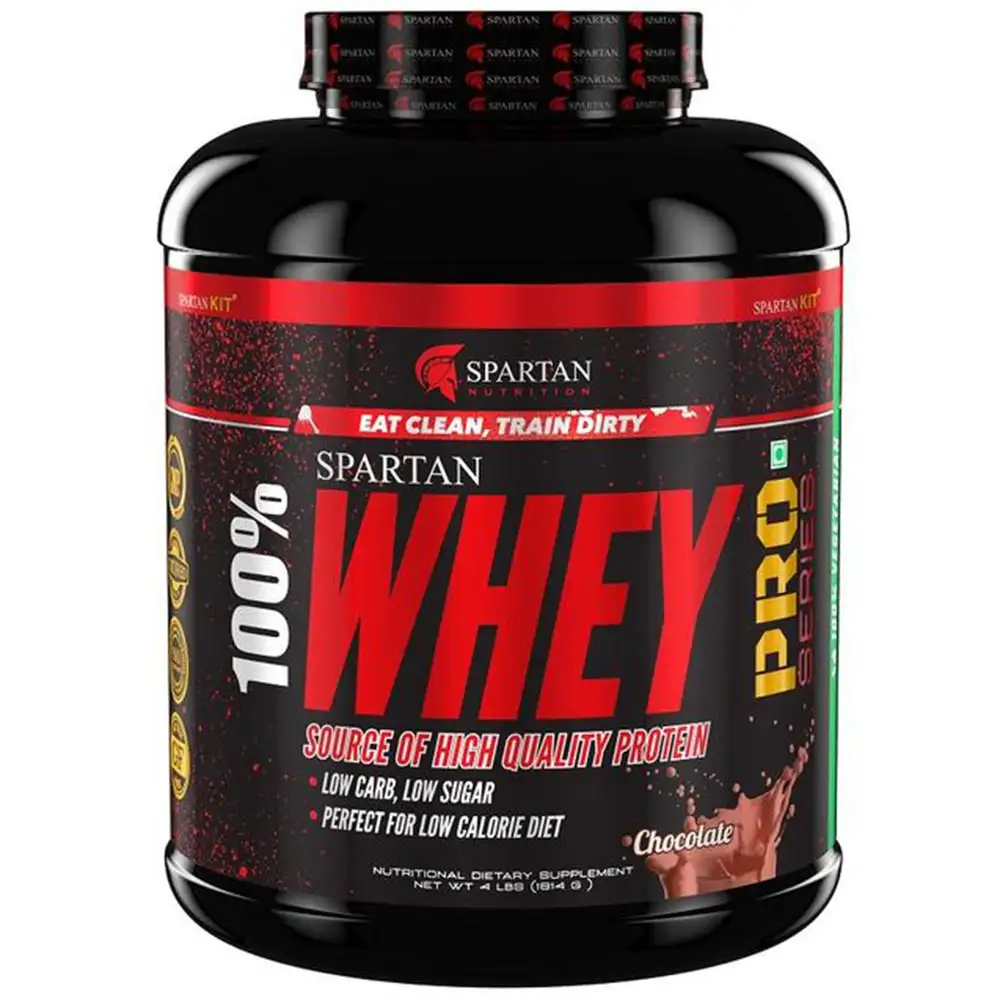 Spartan Nutrition 100% Whey Pro Series,  4 lb  Chocolate