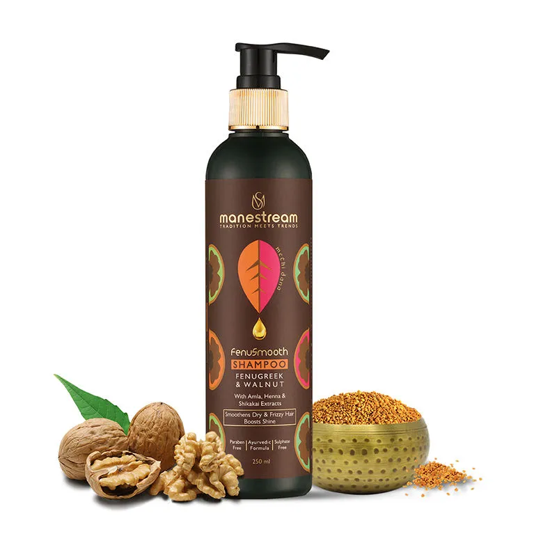 Manestream Fenugrow Fenugreek & Walnut Shampoo