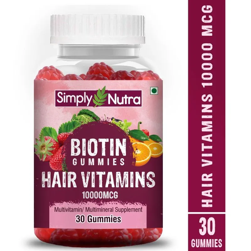 Simply Nutra Hair Vitamin Gummies