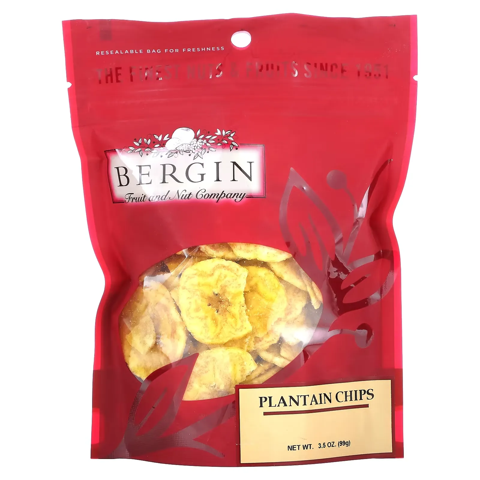 Plantain Chips, 3.5 oz (99 g)