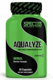 Aqualyze, By Species Nutrition, Herbal Diuretic, 50 Caps