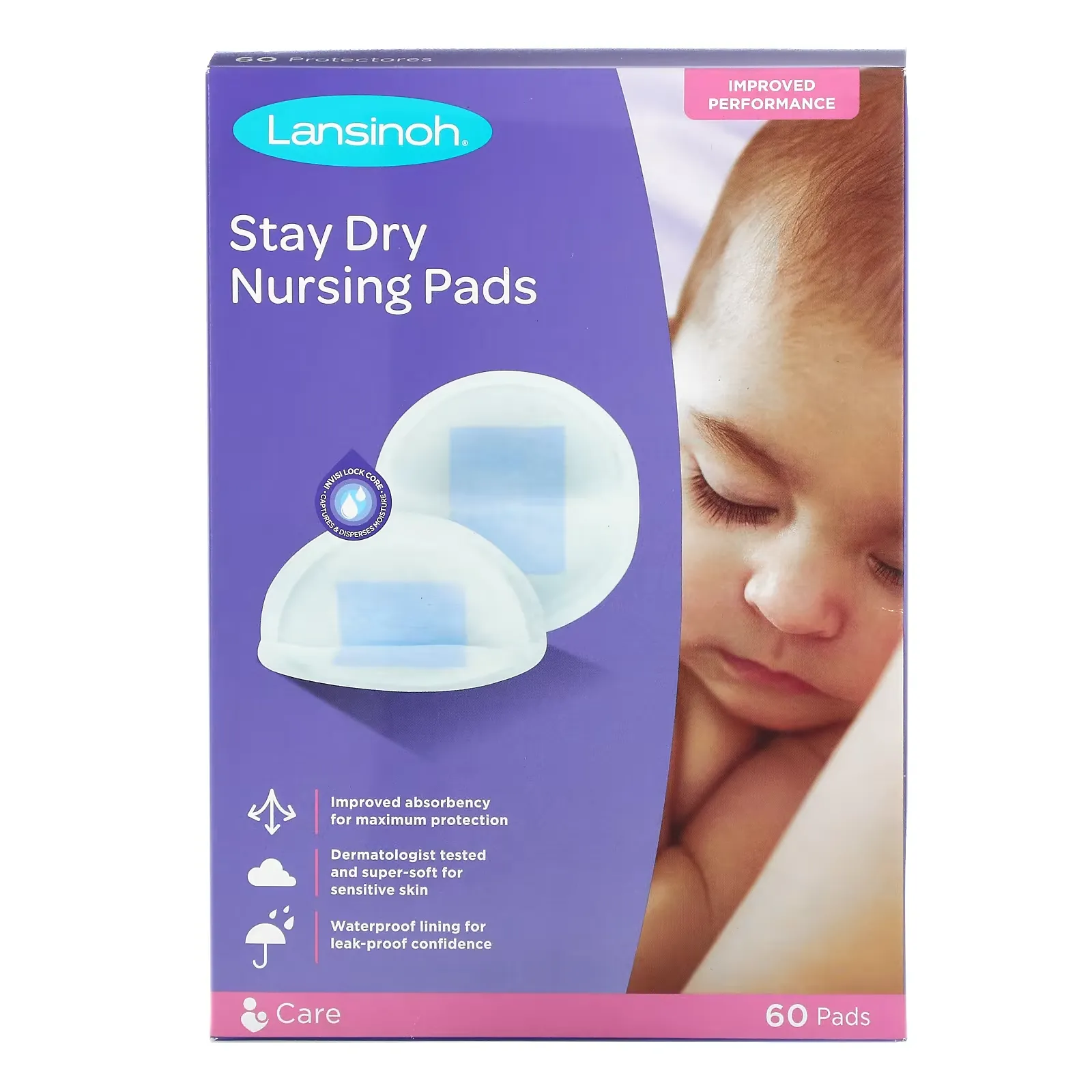 Stay Dry Nursing Pads, 60 Pads