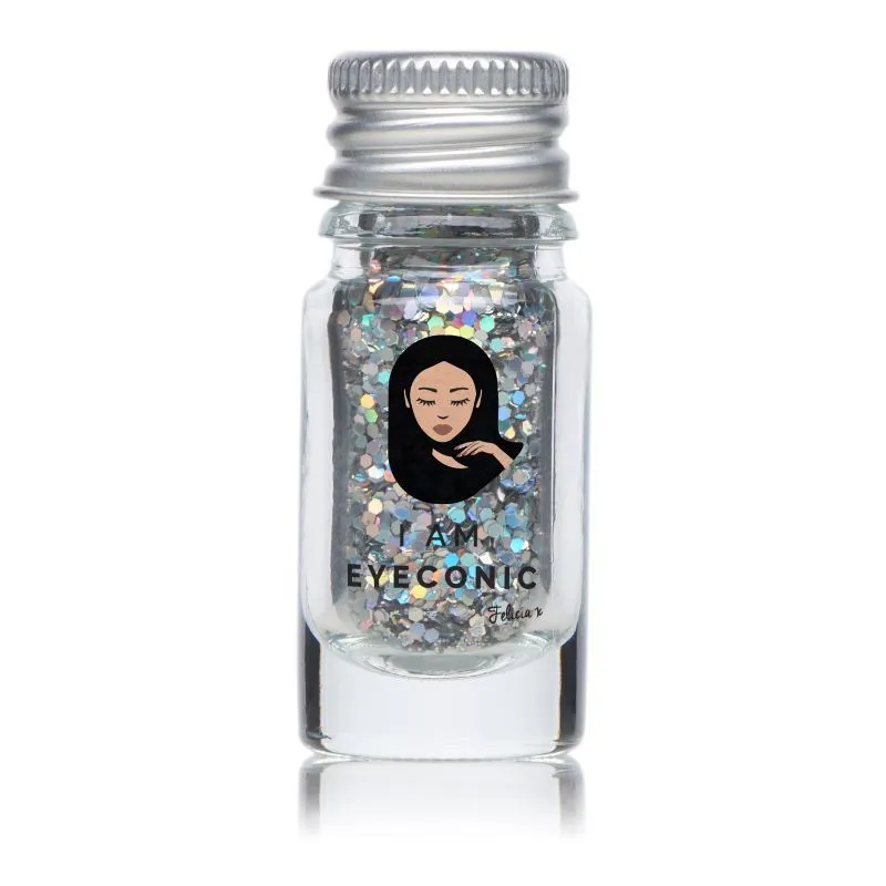 I AM EYECONIC 3d Cosmetic Glitters - Platinum