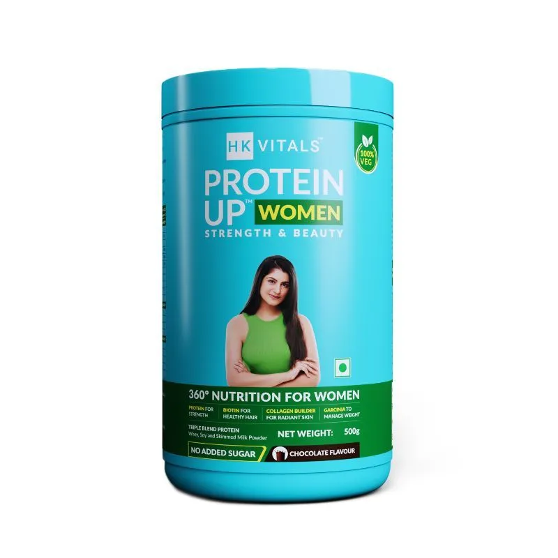 HealthKart Hk ProteinUp Vitals Women With Soy Whey Protein - Chocolate