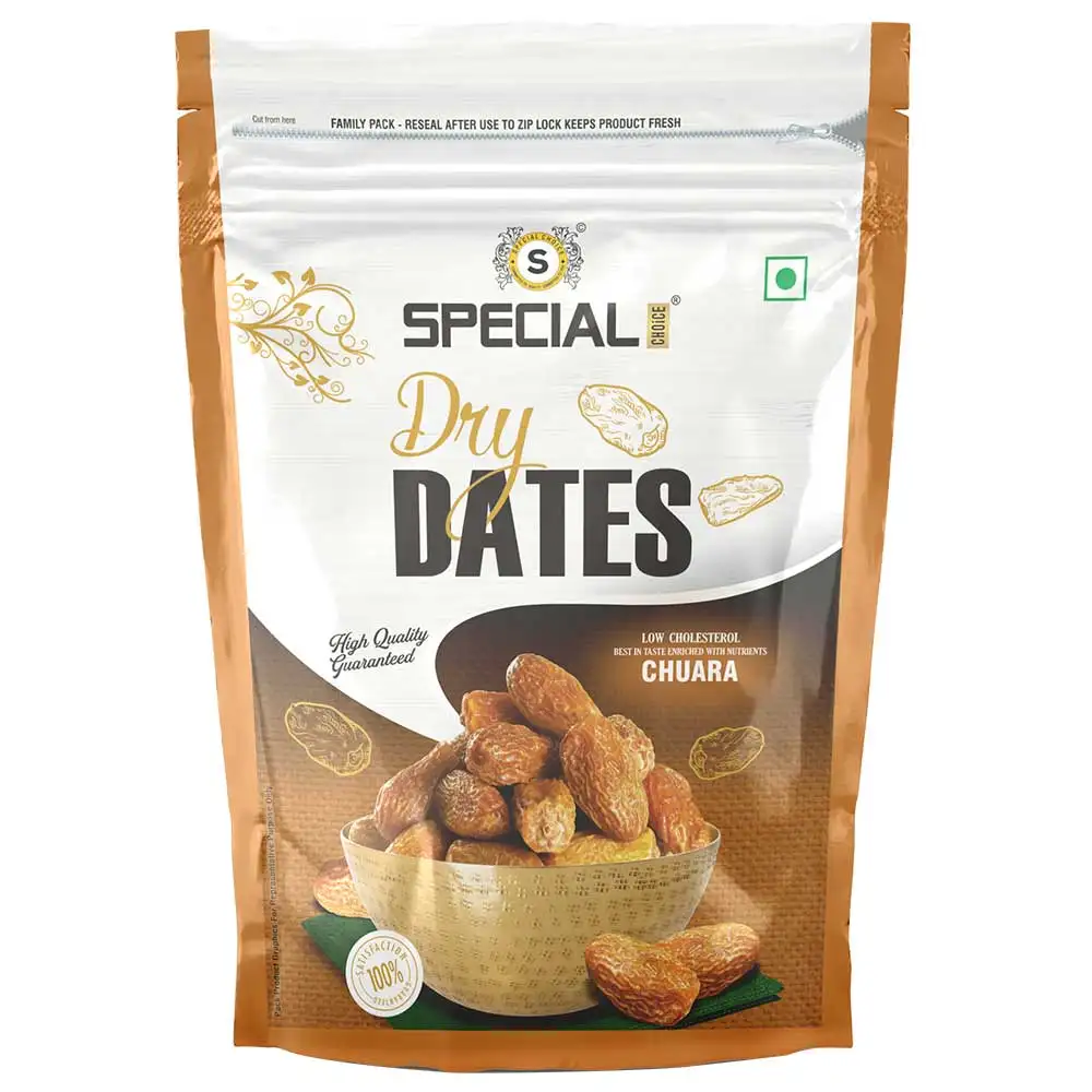 Special Choice Dry Dates (Chuara),  1 kg  Unflavoured Jupiter