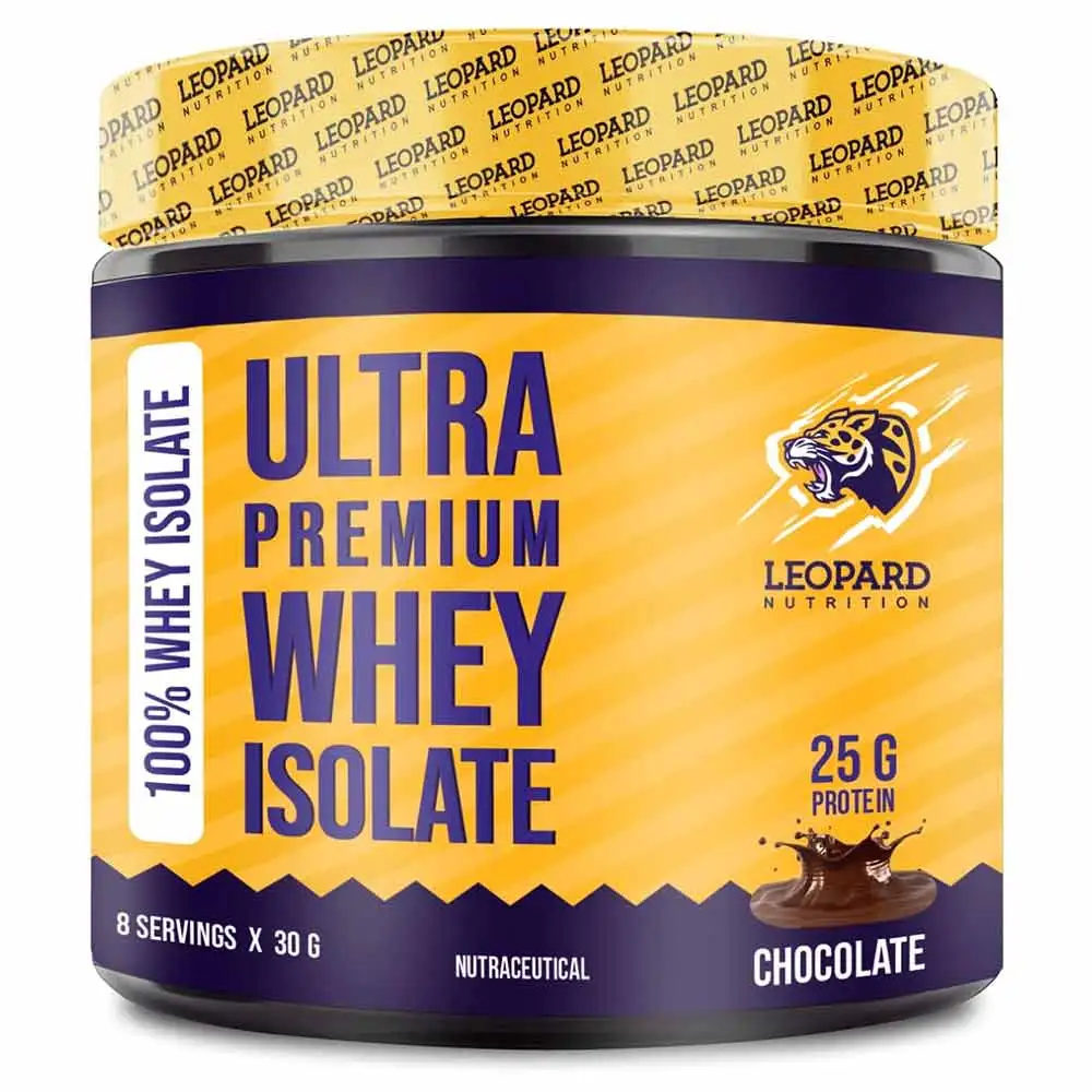 Leopard Nutrition Ultra Premium Whey Isolate,  0.52 lb  Chocolate