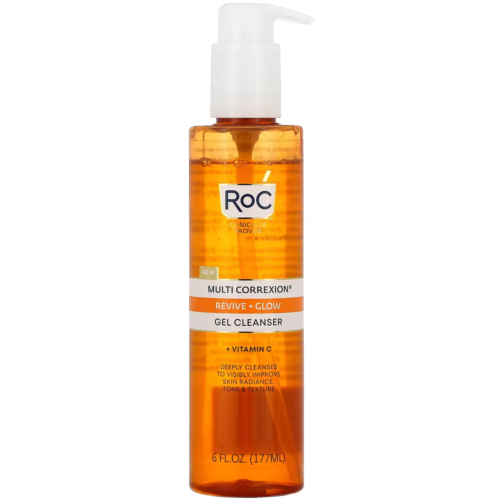 Multi Correxion, Revive + Glow Gel Cleanser + Vitamin C, 6 fl oz (177 ml)