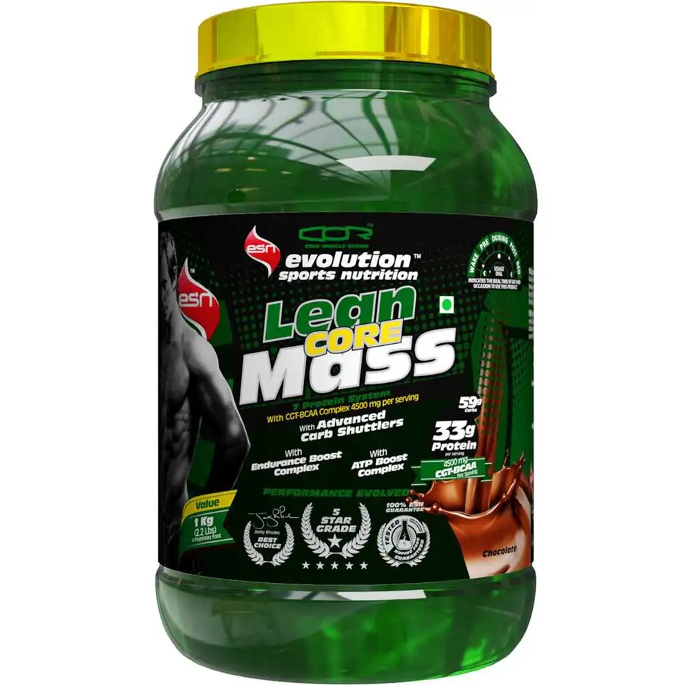 ESN Lean Core Mass,  2.2 lb  Chocolate