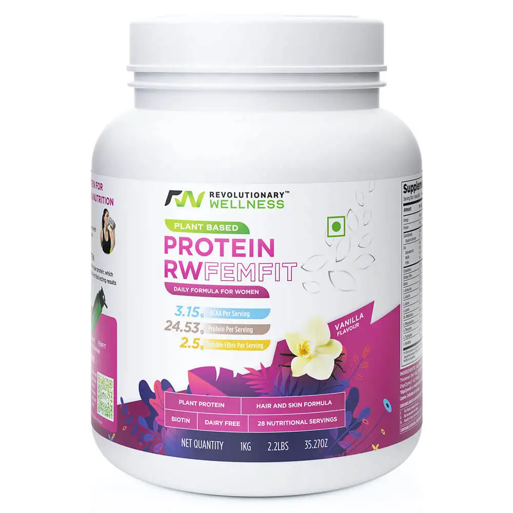 RW Plant Based Protein Femfit,  Vanilla  2.2 lb