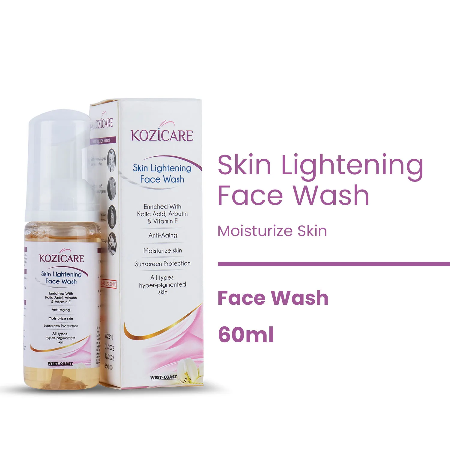 Kozicare Skin Brightening Facewash