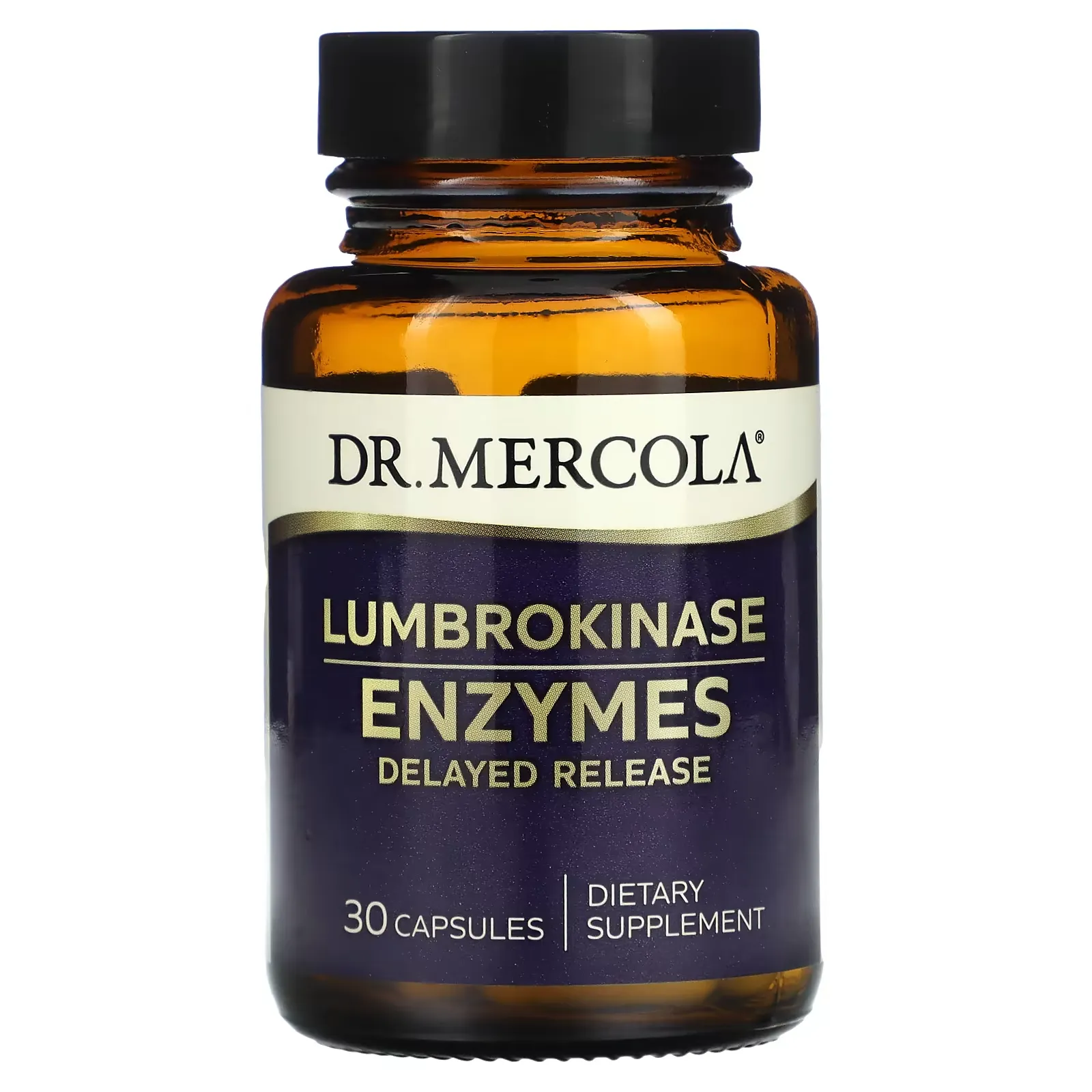 Lumbrokinase Enzymes, 30 Capsules