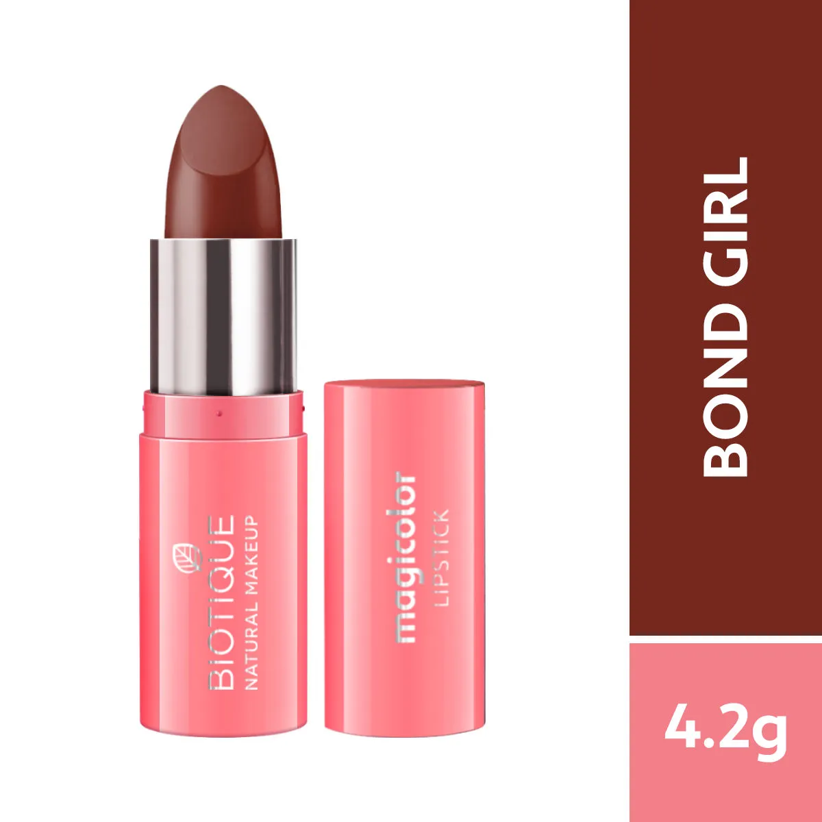 Biotique Natural Makeup Magicolor Lipstick - Bond Girl