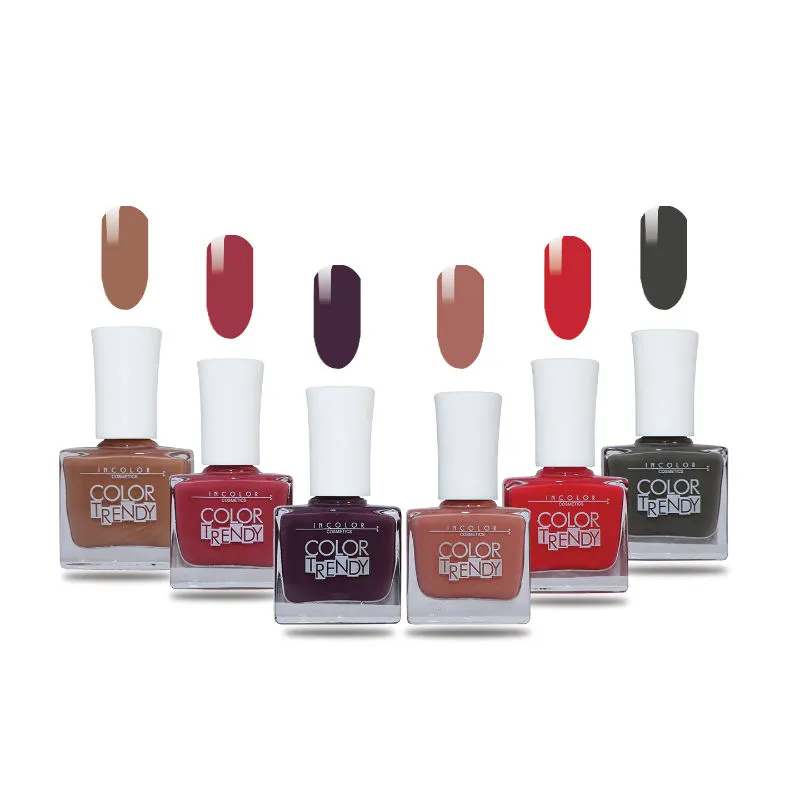 Incolor Color Trendy Matte Nail Enamel Combo - 03