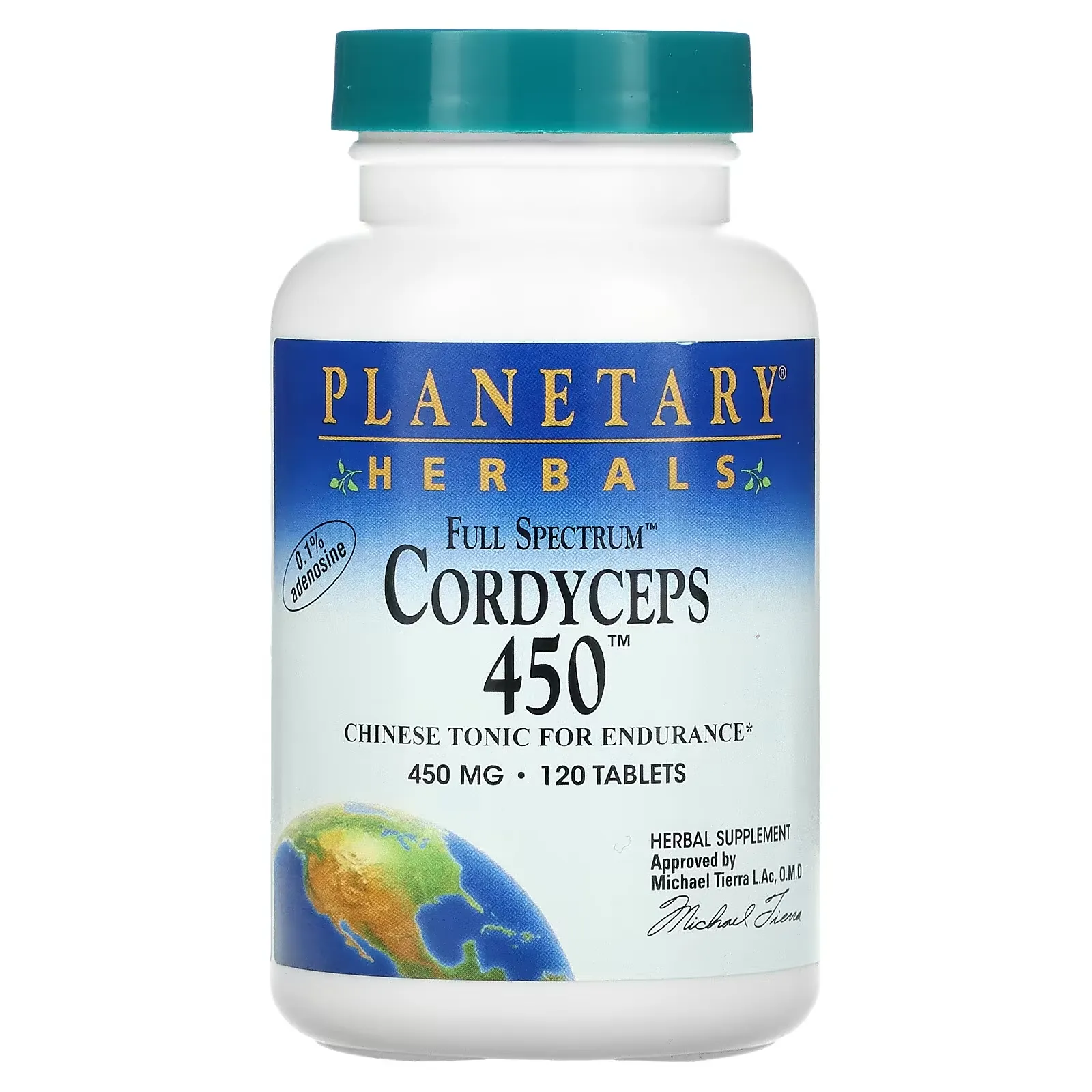 Full Spectrum Cordyceps 450, 225 mg, 120 Tablets