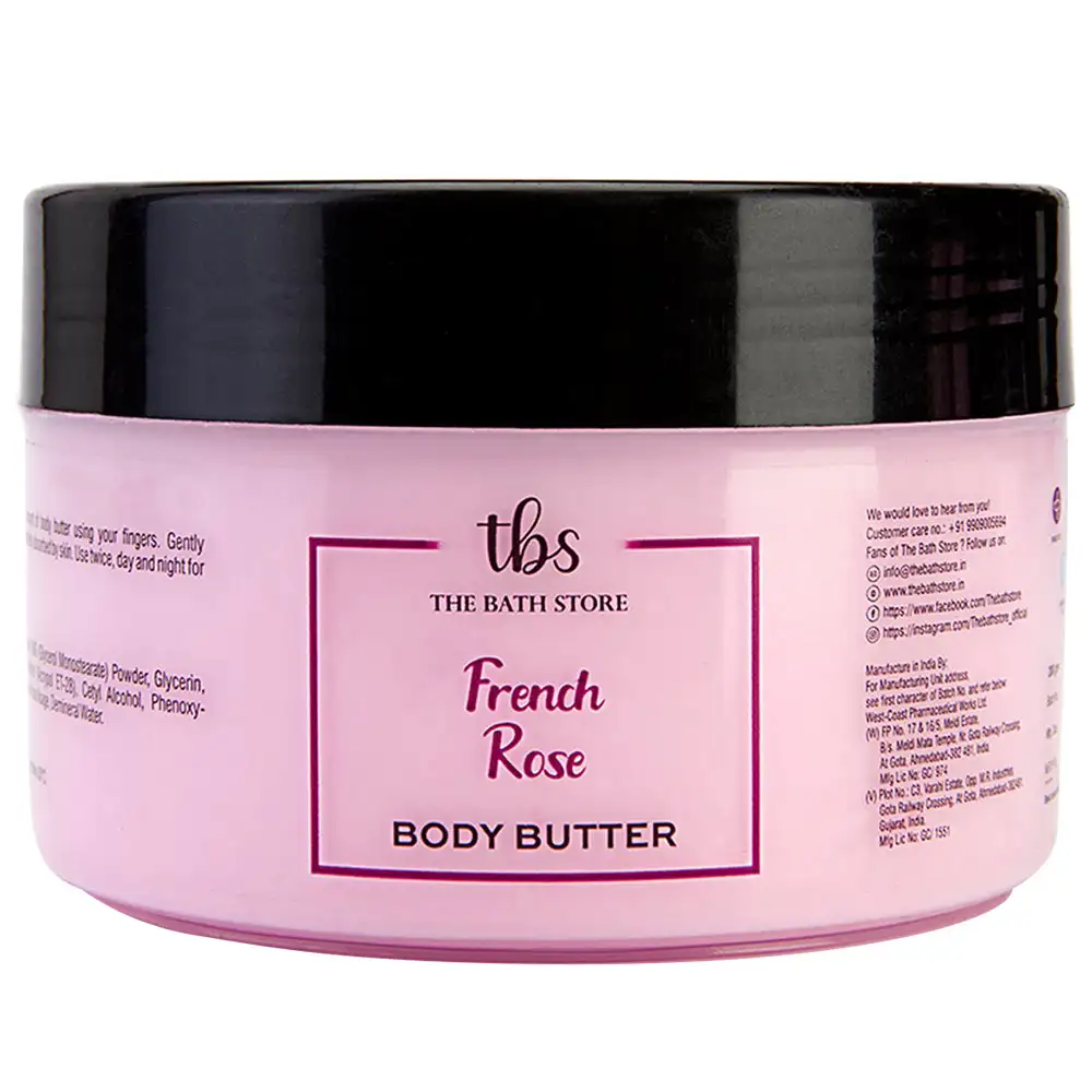 The Bath Store Body Butter,  200 g  French Rose