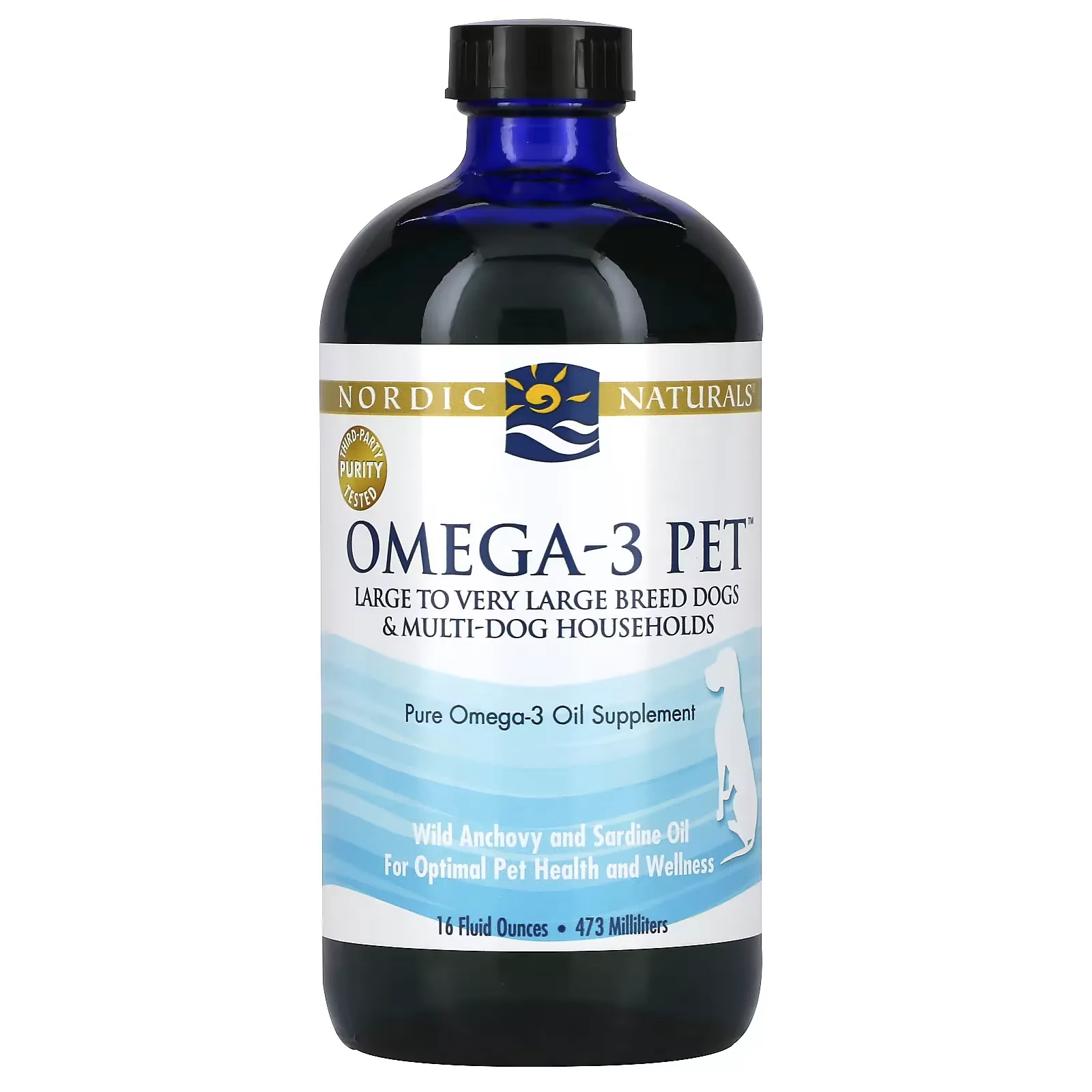 Omega-3 Pet, Large to Very Large Breed Dog, 16 fl oz (473 ml)