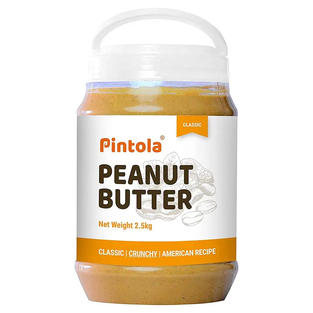 Pintola Classic Peanut Butter,  2.5 kg  Crunchy