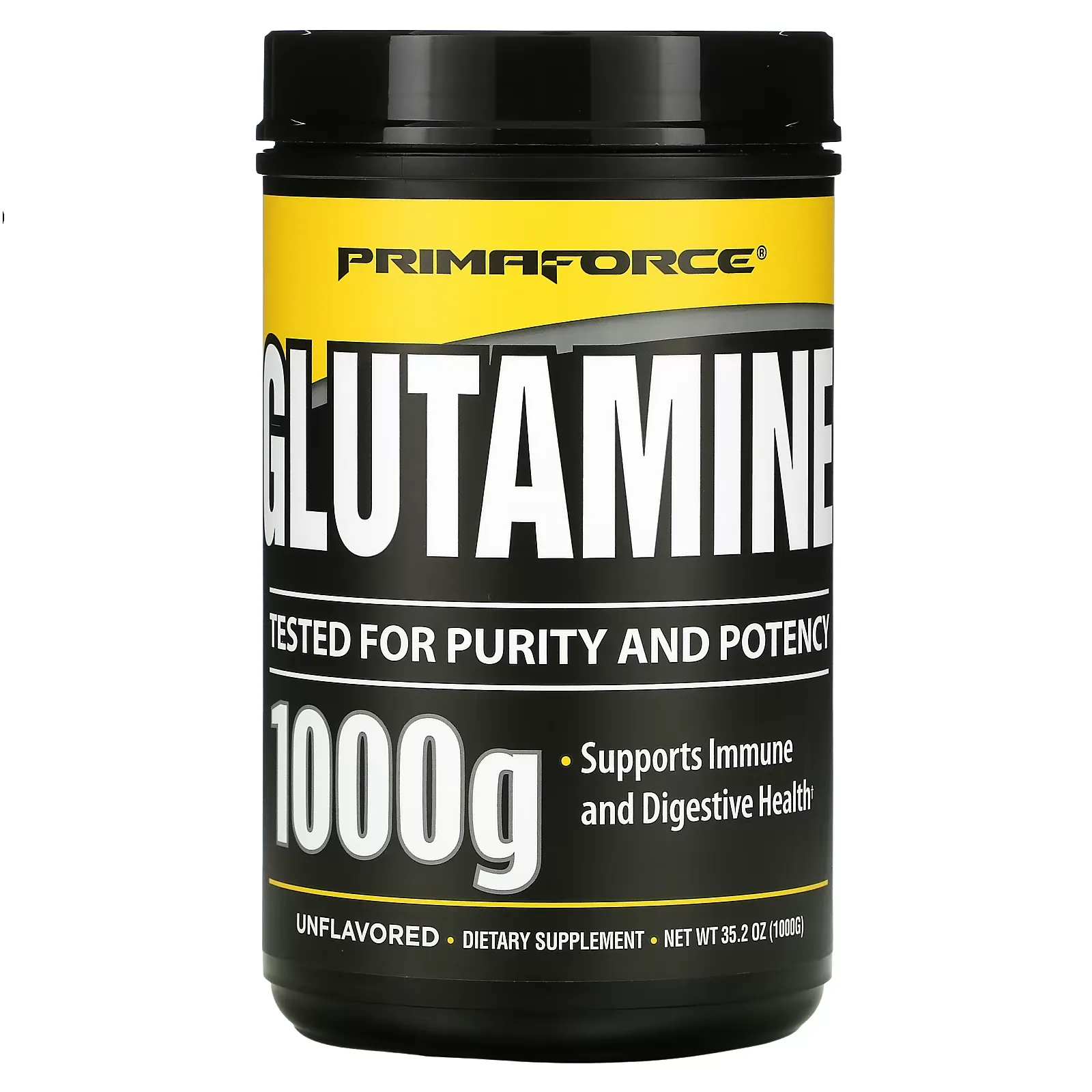 Glutamine, Unflavored, 35.2 oz (1000 g)