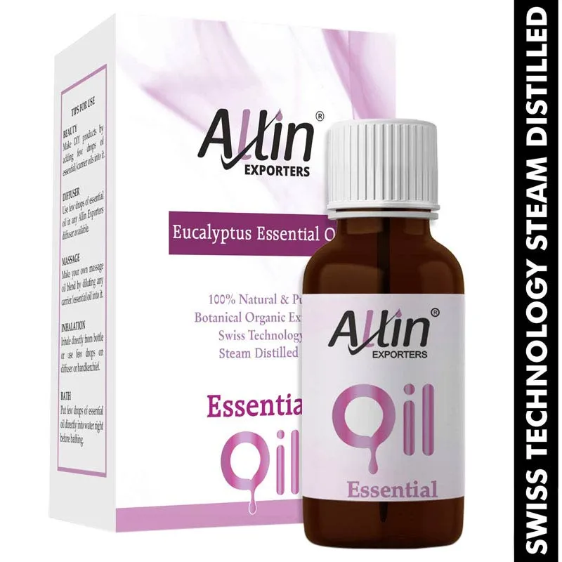 Allin Exporters Natural Eucalyptus Essential Oil