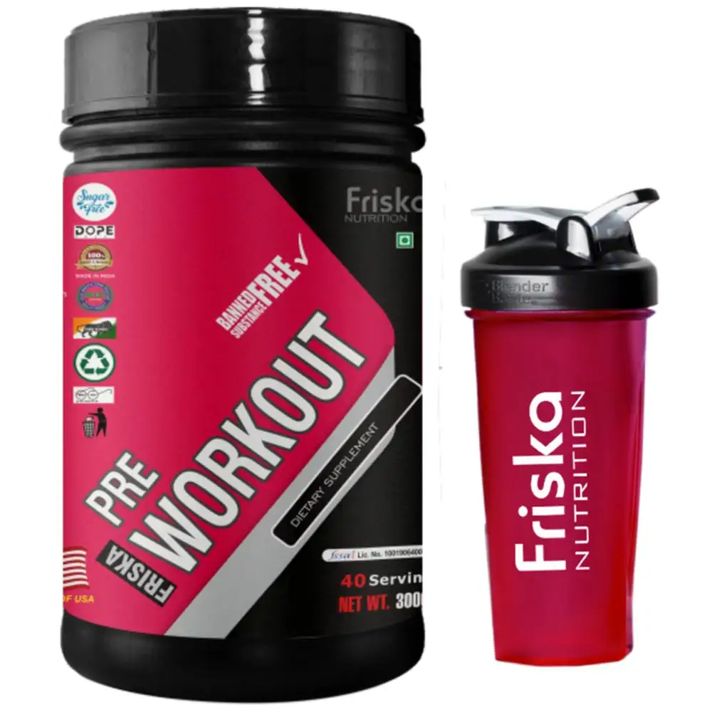 Friska Nutrition Pre Workout,  0.66 lb  Fruity Mocktail