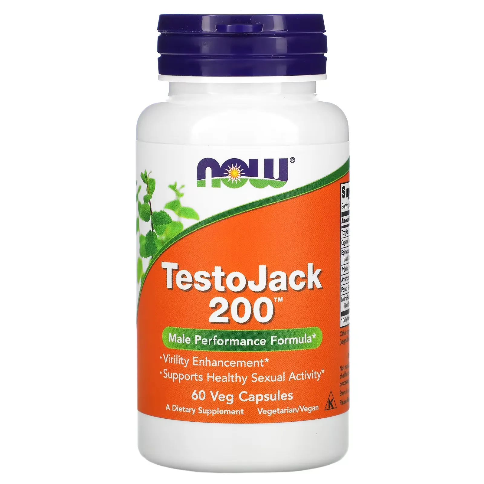 TestoJack 200, 60 Veg Capsules