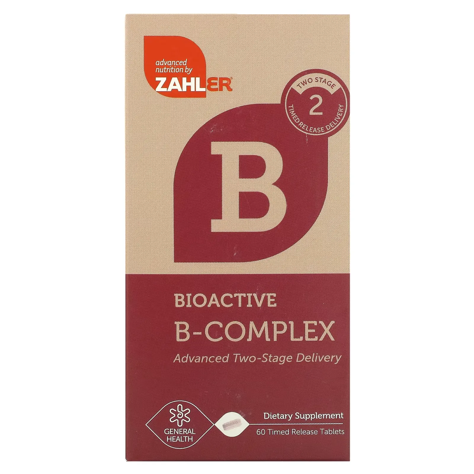 Bioactive B- Complex, 60 Timed Release Tablets