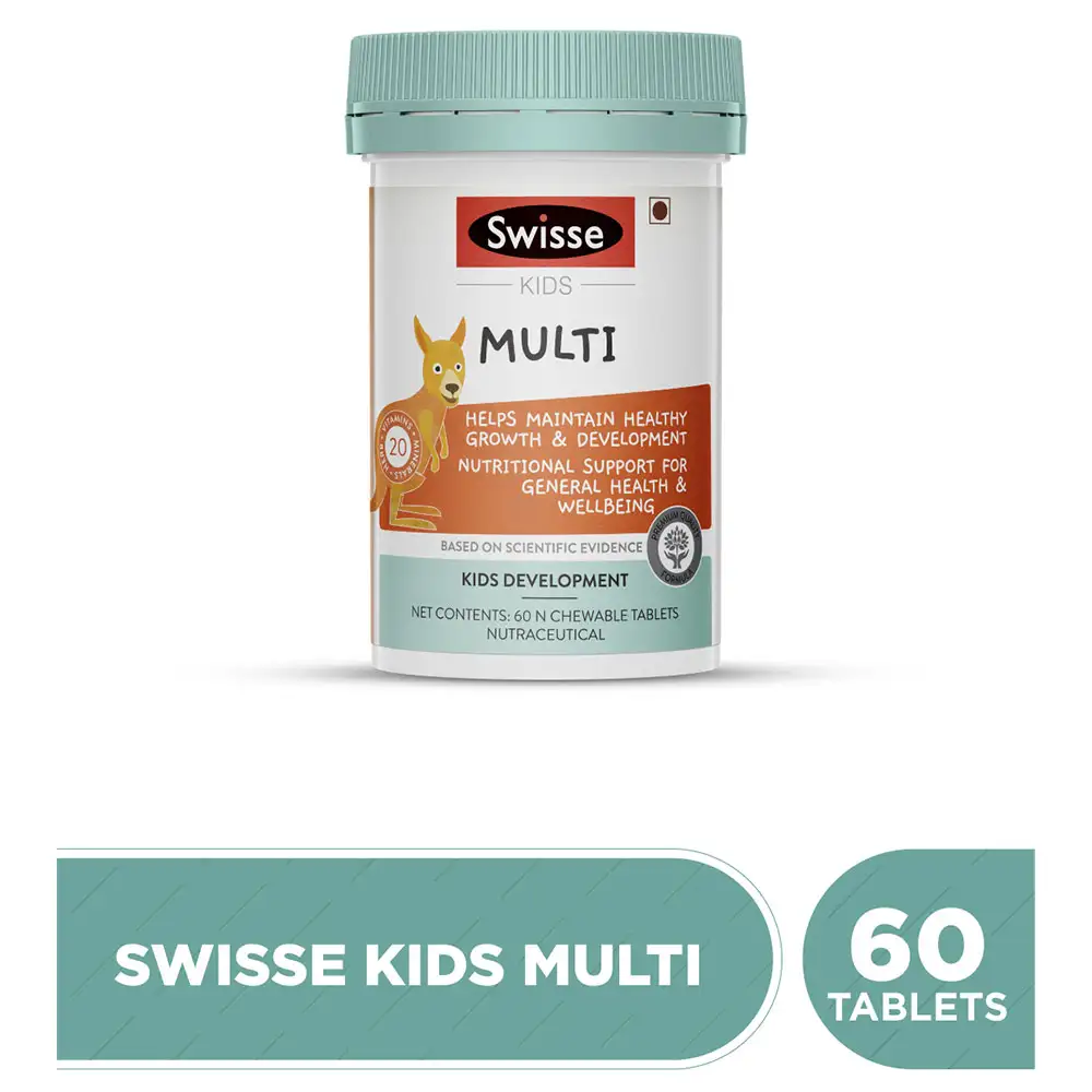 Swisse Ultiboost Kids Multivitamins,  60 tablet(s)  Unflavoured