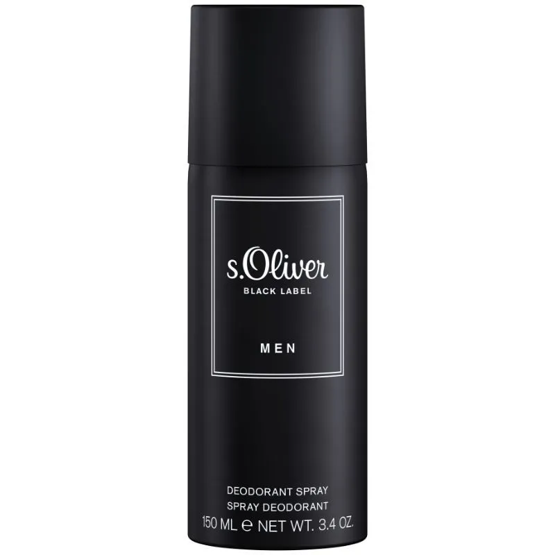 S.Oliver Black Label Men Deodorant Aerosol Spray