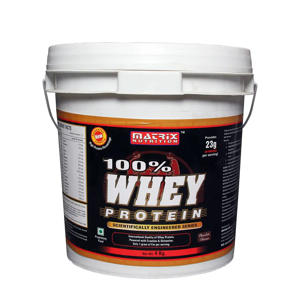 Matrix Nutrition 100% Whey Protein,  8.8 lb  Chocolate