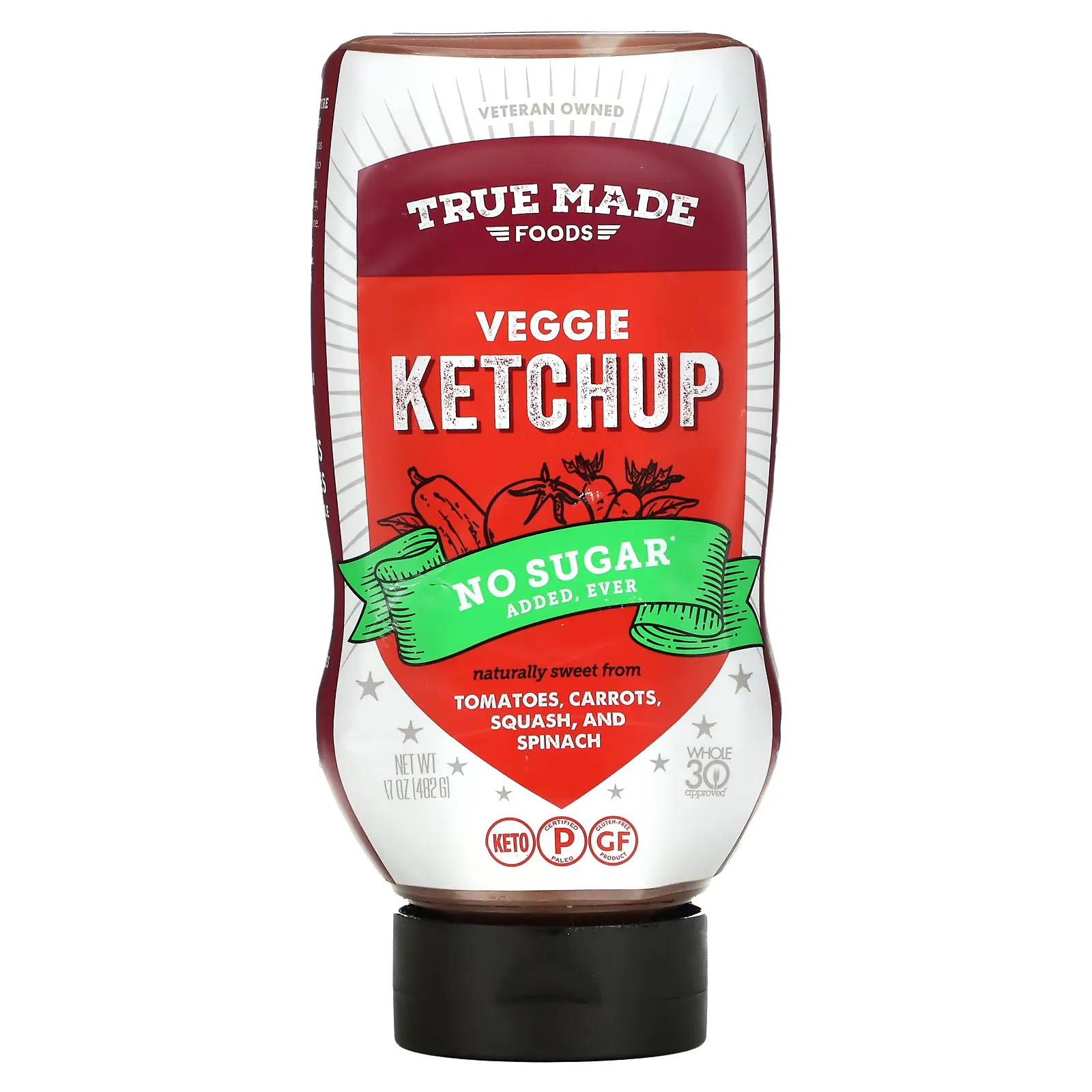 Veggie Ketchup, 17 oz (482 g)