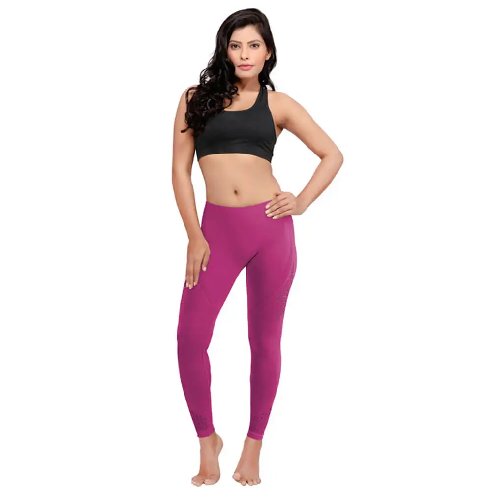 Swee Athletica Vital Seamless High Waist Bottom,  Wine  Medium