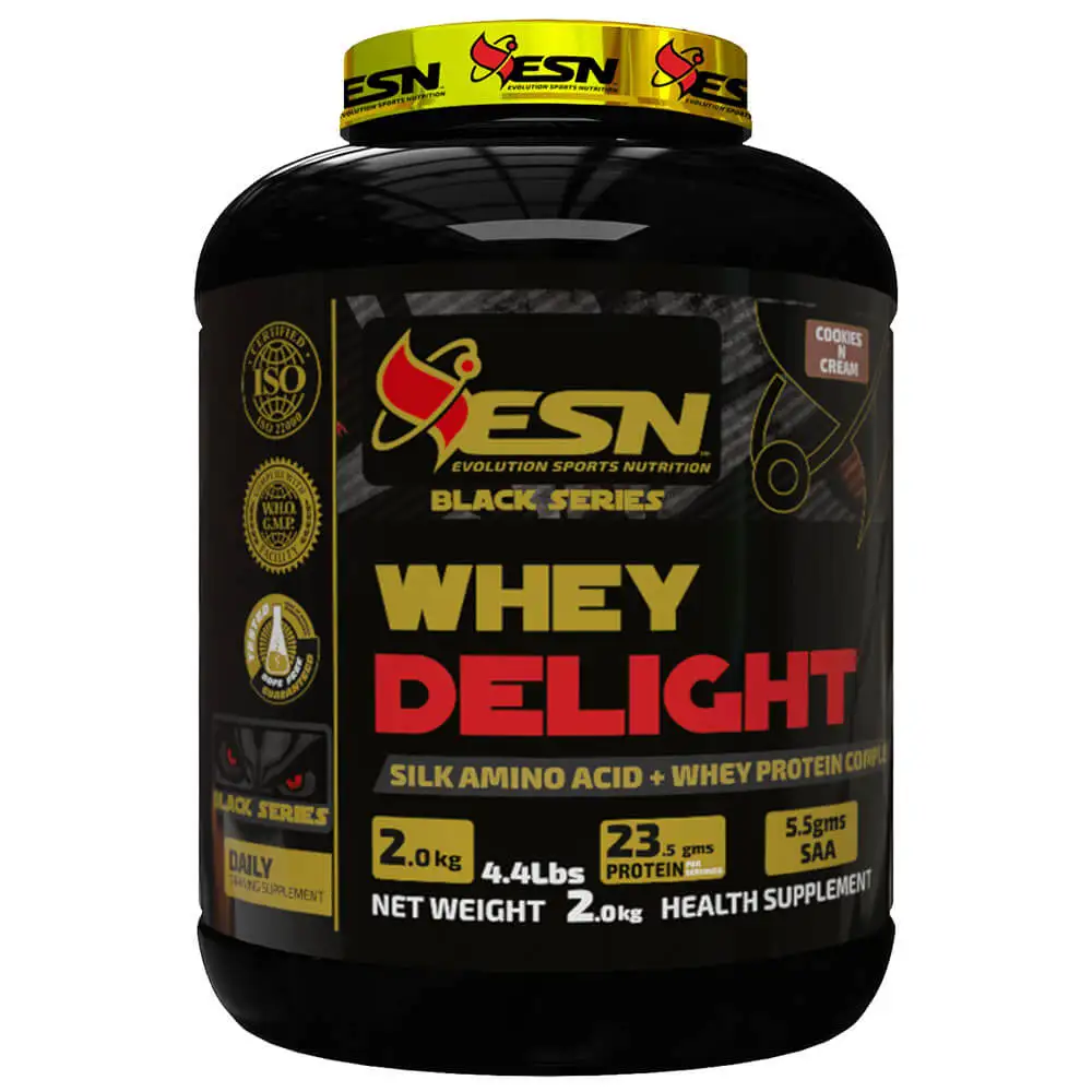 ESN Black Series Whey Delight,  4.4 lb  Cookies and Cream