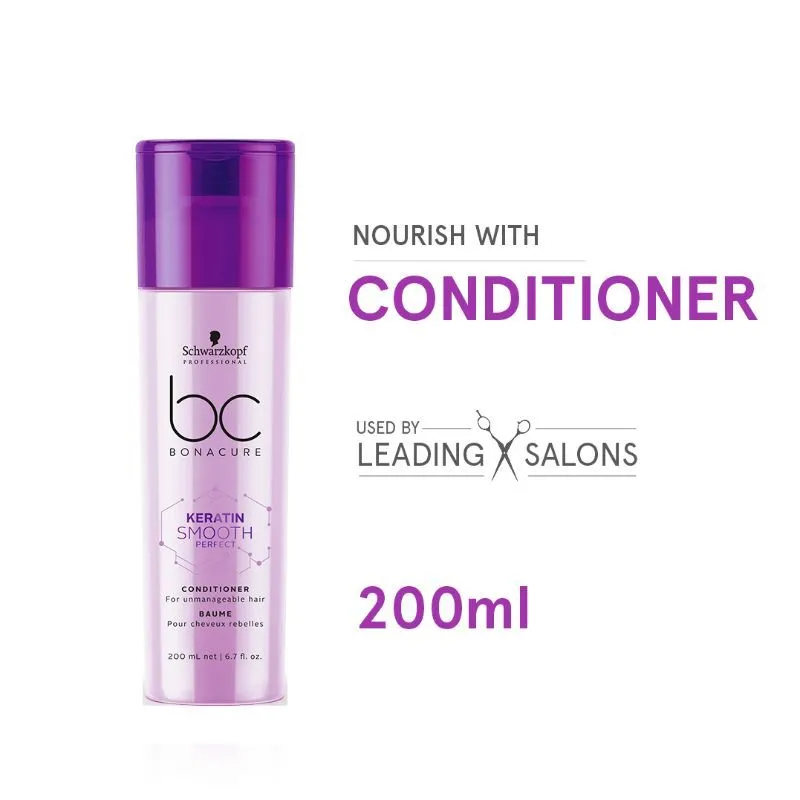 Schwarzkopf Professional Bonacure Keratin Smooth Perfect Conditioner